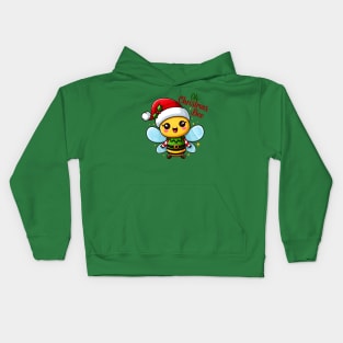 Oh Christmas Bee Kids Hoodie